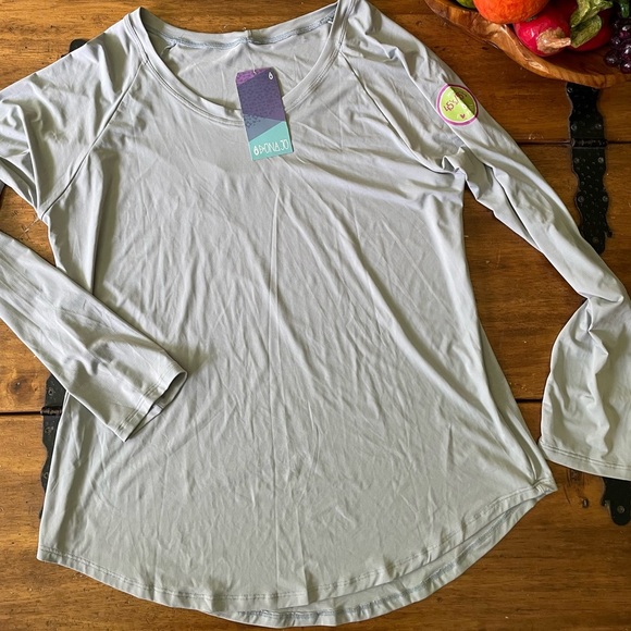 New NWT Dona Jo Women's UPF 50 Move Shirt Size 3 (XL) Paddle Tennis - Picture 1 of 7